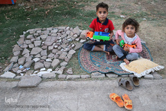 کودکان زلزله زده سرپل‌ذهاب، چشم انتظار روزهای بهتر