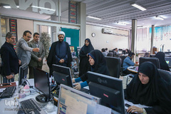 بازدید معاون فرهنگی و اجتماعی سازمان اوقاف و امور خیریه از ایکنا