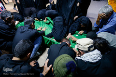 وداع با شهید محمود حیدری مدافع حرم فاطمیون