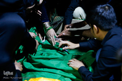 وداع با شهید محمود حیدری مدافع حرم فاطمیون