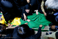 وداع با شهید محمود حیدری مدافع حرم فاطمیون