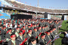 اجتماع ده‌ها هزار‌نفری بسیجیان