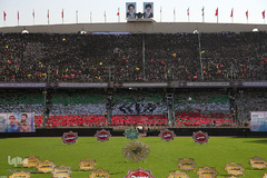 اجتماع ده‌ها هزار‌نفری بسیجیان