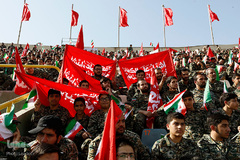 اجتماع ده‌ها هزار‌نفری بسیجیان