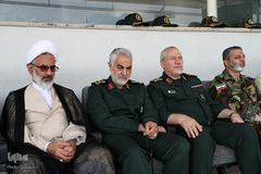 اجتماع ده‌ها هزار‌نفری بسیجیان