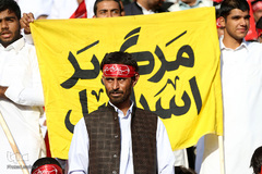 اجتماع ده‌ها هزار‌نفری بسیجیان