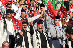 اجتماع ده‌ها هزار‌نفری بسیجیان