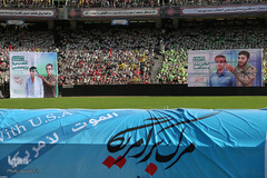 اجتماع ده‌ها هزار‌نفری بسیجیان