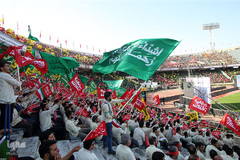 اجتماع ده‌ها هزار‌نفری بسیجیان