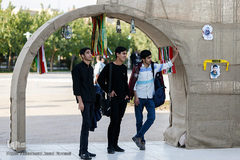 هشتمین سالگرد تدفین شهدای گمنام دانشگاه شاهد