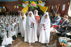 مراسم آغازین آموزش رسمی قرآن دانش‌آموزان