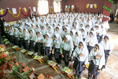 مراسم آغازین آموزش رسمی قرآن دانش‌آموزان