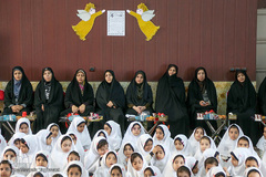 مراسم آغازین آموزش رسمی قرآن دانش‌آموزان