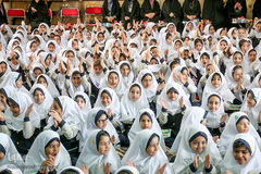 مراسم آغازین آموزش رسمی قرآن دانش‌آموزان