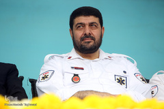 پیرحسین کولیوند در بدرقه کاروان بهداشت و درمان اربعین حسینی