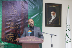 محمدرضا سنگری در آیین رونمایی از کتاب «اربعین مرثیه»