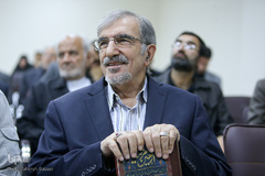 علی موسوی گرمارودی در آیین رونمایی از کتاب «اربعین مرثیه»