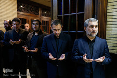 مراسم ترحیم مرحومه فاطمه زندبار، والده محسن و پرویز اسماعیلی