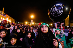 بزرگترین سفره حضرت رقیه (س) در میدان امام حسین (ع)