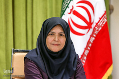 محبوبه الهی دبیر علمی نمایشگاه و خزائی دبیر اجرایی این نمایشگاه 