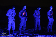 مراسم افتتاحیه و نخستین اجرای نمایش محیطی «نقطه رهایی»