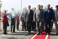 ⁨مراسم افتتاح آموزشگاه شهدای دانایی در روستای حصار قاضی بخش جواد آباد