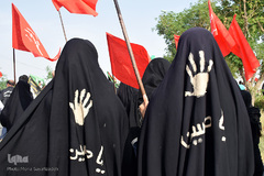 پیاده‌روی ۴۰ هزار نفری زائران اربعین تا کربلا