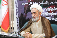 حجت الاسلام والمسلمین محمدعلی خسروی در نشست هم اندیشی «اربعین تجلی‌گاه آموزه‌های قرآن»