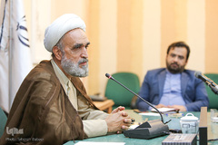 حجت الاسلام والمسلمین محمدعلی خسروی در نشست هم اندیشی «اربعین تجلی‌گاه آموزه‌های قرآن»