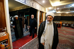 حجت الاسلام شیرازی نماینده در مراسم یادبود «مادر حزب الله»