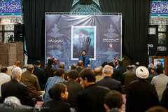 مراسم یادبود «مادر حزب الله»