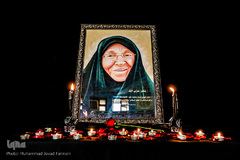 مراسم یادبود «مادر حزب الله»