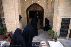 آئین رزق زائر اربعین حسینی در بقعه شیخ طرشتی