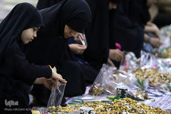 آئین رزق زائر اربعین حسینی در بقعه شیخ طرشتی