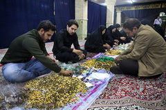 آئین رزق زائر اربعین حسینی در بقعه شیخ طرشتی