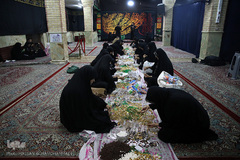 آئین رزق زائر اربعین حسینی در بقعه شیخ طرشتی
