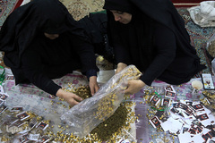 آئین رزق زائر اربعین حسینی در بقعه شیخ طرشتی