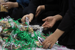 آئین رزق زائر اربعین حسینی در بقعه شیخ طرشتی