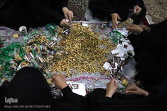 آئین رزق زائر اربعین حسینی در بقعه شیخ طرشتی