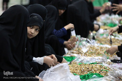 آئین رزق زائر اربعین حسینی در بقعه شیخ طرشتی