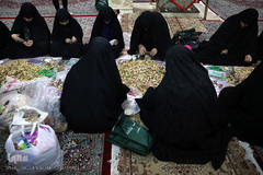 آئین رزق زائر اربعین حسینی در بقعه شیخ طرشتی