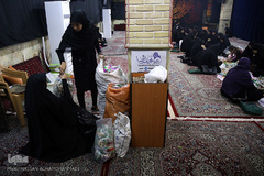 آئین رزق زائر اربعین حسینی در بقعه شیخ طرشتی