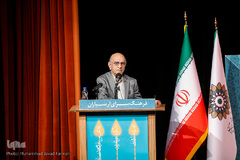 نصرالله افجه‌ای در مراسم تجلیل از «مفاخر ماندگار»