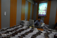 ازدحام در دفاتر زیارتی در آستانه اربعین حسینی / قم