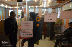 ازدحام در دفاتر زیارتی در آستانه اربعین حسینی / قم