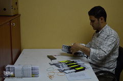 ازدحام در دفاتر زیارتی در آستانه اربعین حسینی / قم