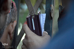 ازدحام در دفاتر زیارتی در آستانه اربعین حسینی / قم