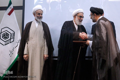 مراسم تودیع و معارفه رئیس سازمان اوقاف و امور خیریه 