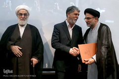 مراسم تودیع و معارفه رئیس سازمان اوقاف و امور خیریه