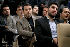 سیدمحمدجواد شوشتری رییس سازمان قرآنی دانشگاهیان کشور در مراسم تودیع و معارفه رئیس سازمان اوقاف و امور خیریه